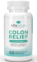 Colon Relief by VitaRange- Fast Constipation and Bloating Relief with Sunfiber Prebiotic Vita Range Au supplements