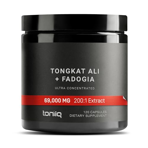 Ultra Concentrated 69,000mg Tongkat Ali Fadogia Agrestis Blend – 200:1 Tongkat Ali + 30:1 Toniiq Au supplements