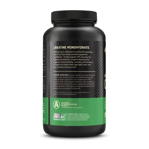 Optimum Nutrition Micronized Creatine Monohydrate Powder, Unflavored, Keto Friendly Optimum Nutrition Au supplements