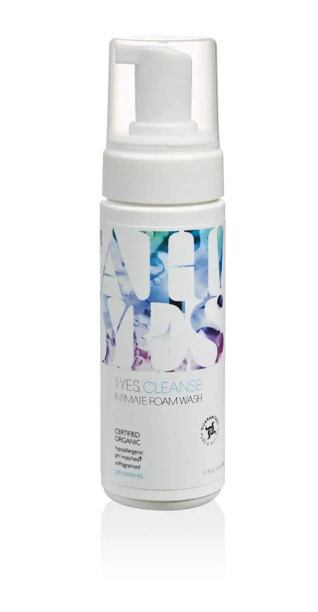 AH! YES CLEANSE Gentle, Organic Foaming Feminine Wash- Unfragranced, pH Matched Vaginal Wash AH! YES Au supplements