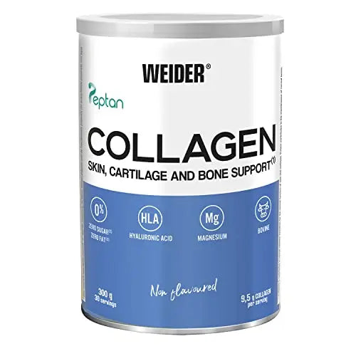 Weider Collagen. With Hyaluronic Acid, Magnesium and Vitamin C. 100% Peptan. Zero fat. Sugar zero. Keto. Weider Au supplements