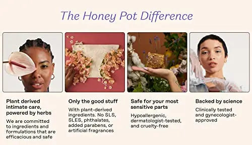 The Honey Pot Company - Feminine Anti-Itch Spray -at Home or On The Go Medicated Spray The Honey Pot Company Au supplements