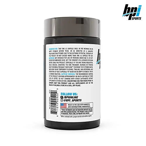 BPI Sports -Roxylean Extreme Fat Burner & Weight Loss Supplement, 60Count BPI Sports Au supplements