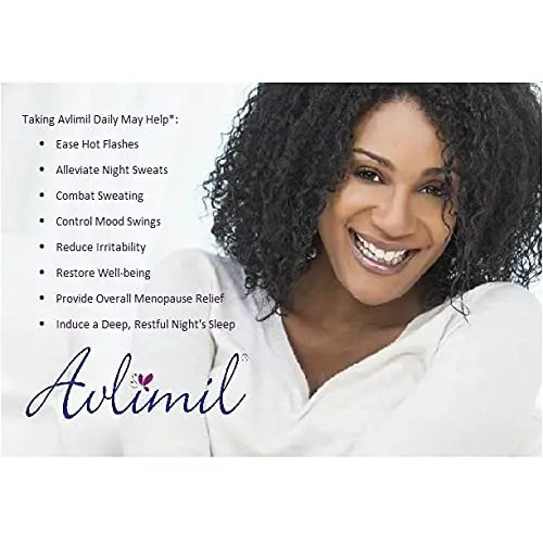 Avlimil Hormone Balance & Menopause | Relief from Mood Swings, Hot Flashes, Night Sweats & Irritability Avlimil Au supplements