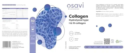 Osavi Collagen Peptides - Hydrolyzed Type 1 & 3-600g OSAVI Au supplements