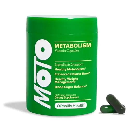 MOTO Metabolism Support for Women - Natural Energy, Curb Cravings, Healthy Metabolism - EGCG O Positiv Au supplements