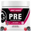 Honey Badger Pre Workout Powder, Keto Vegan Preworkout for Men & Women with Vitamin C Honey Badger Au supplements