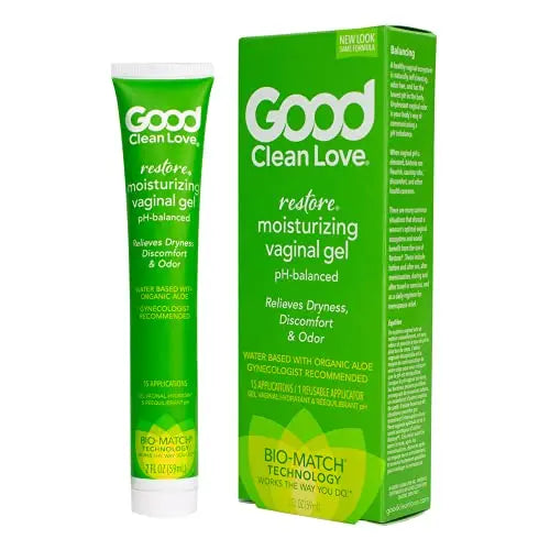Good Clean Love Restore Moisturizing Vaginal Gel, pH-Balanced, Water-Based with Aloe Vera & Lactic Acid Good Clean Love Au supplements