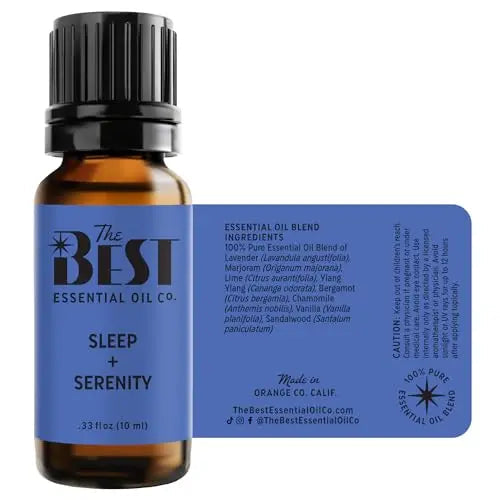 The Best Sleep + Serenity Essential Oil Blend- Premium Grade- 100% Pure & Natural for Aromatherapy The Best Essential Oil Co Au supplements
