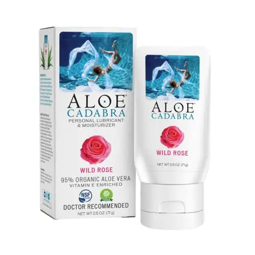 Aloe Cadabra Natural Organic Personal Lubricant and Vaginal Moisturizer, Wild Rose, 2.5 Ounce Aloe Cadabra Au supplements