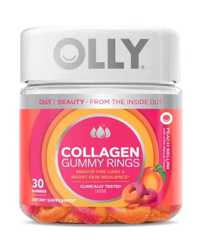 OLLY Collagen Gummy Rings, 2.5g of Clinically Tested Collagen, Boost Skin Elasticity & Reduce OLLY Au supplements