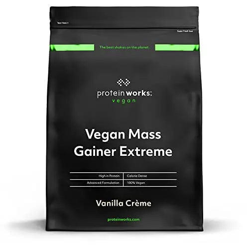 Protein Works - Vegan Mass Gainer Extreme | High Calorie Protein Powder | Weight Gainer Protein Works Au supplements