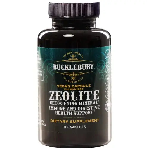BUCKLEBURY Zeolite Micronized Smart Mineral Capsules - Supports Detox, Immune BUCKLEBURY Au supplements