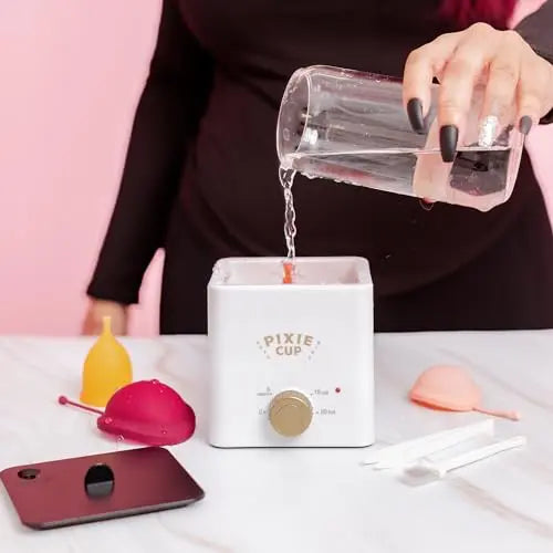 Pixie Menstrual Cup & Disc Boiler Sterilizer - Easily Submerge & Clean Your Period Cup in Boiling Water Pixie Cup Au supplements