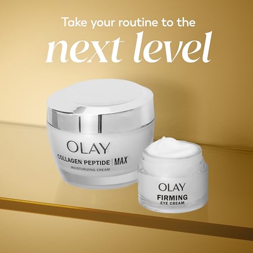 Olay Collagen Peptide Face Moisturizer, Firming Cream for Women, Fragrance-Free, Non-Greasy - Hydrating, Anti-Aging, Anti-Wrinkle