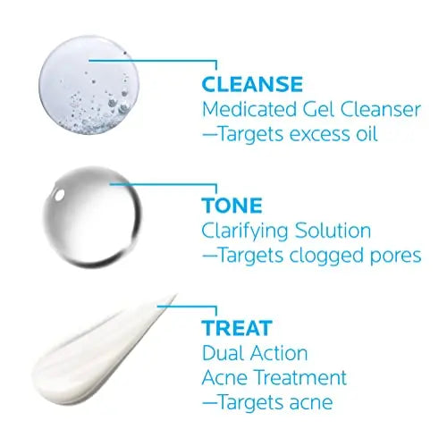 La Roche-Posay Effaclar Dermatological 3 Step Acne Treatment System La Roche-Posay Au supplements