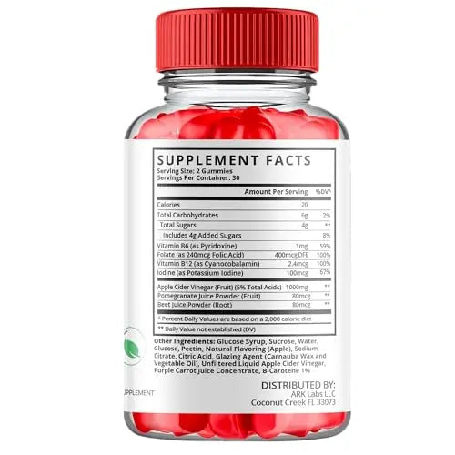 Keto Luxe - Keto Luxe Gummies - Keto Luxe ACV Gummies (1 Pack), 60 count Ark Labs Au supplements
