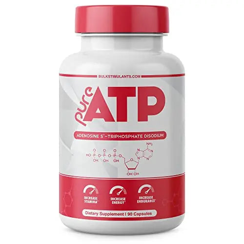 Pure ATP Capsules, Adenosine Triphosphate - Increase Energy, Endurance, Strength BulkStimulants.com Au supplements