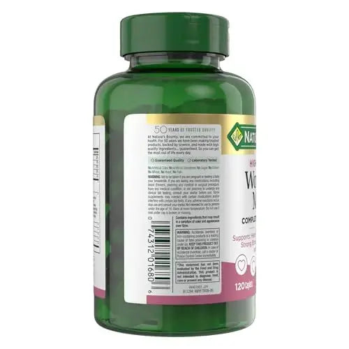 Nature's Bounty High Potency Women’s Complete Multivitamin, Daily Vitamin with Vitamin C, Supports Heart Health & Immune Function Nature's Bounty Au supplements