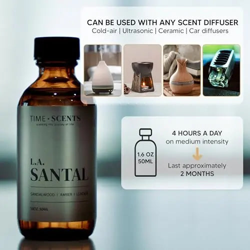 Essential Oil Blend Diffuser Oil – Santal Essential Oil, Hotel Inspired Home fragrance oil for diffuser Time Scents Au supplements