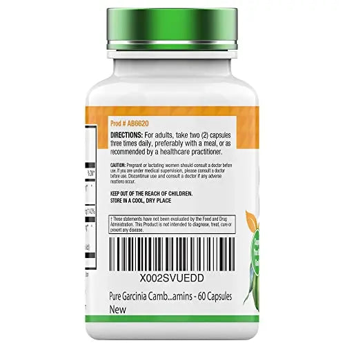 tnvitamins Garcinia Cambogia Extract Capsules (1000 MG x 60 Pills) with HCA & Chromium tnvitamins Au supplements