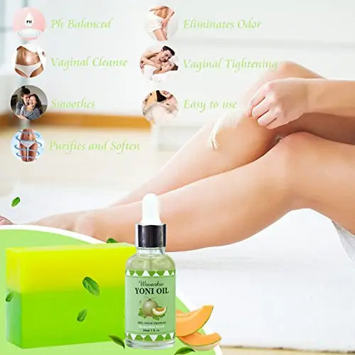 Yoni Soap Bars Yoni Wash & Yoni Oil Set Of 4, 2 * 5.29oz Handmade Vaginal Soap Feminine Wash Wovarkie Au supplements
