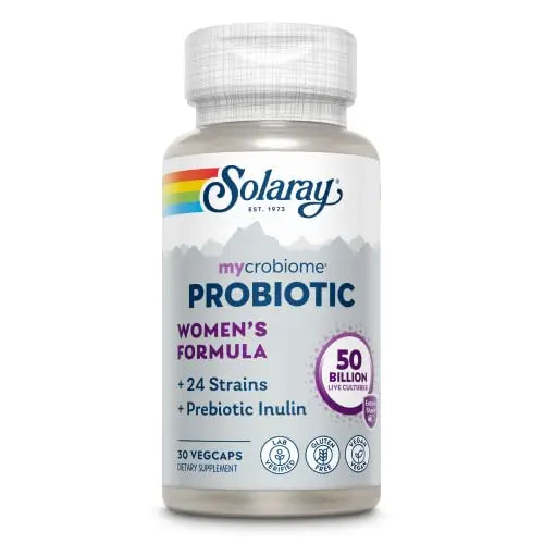 SOLARAY Mycrobiome Probiotic Women’s Formula, 24 Strains Plus Prebiotic Inulin SOLARAY Au supplements