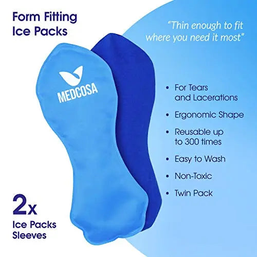 Medcosa Female Ice Pack and Perineal Bottle Set | Reusable Perineal Cold Packs & Portable Bidet Spray BottleMedcosa Female Ice Pack and Perineal Bottle Set | Reusable Perineal Cold Packs & Portable Bidet Spray Bottle Medcosa Au supplements