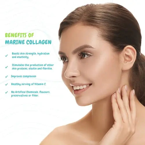 Marine Collagen Liquid | 25 x 10ml Servings | Liquid Collagen Drink for Women and Men | Pure Marine Collagen for Strong Bones & Joints Nutration Au supplements