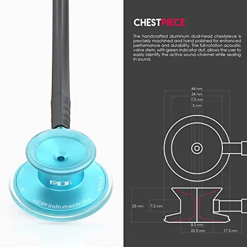 Engravable - MDF Acoustica Lightweight Personalized Custom Stethoscope MDF Instruments Au supplements