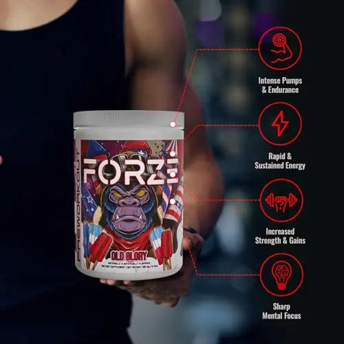Forze Pre Workout Powder, Beta Alanine, L-Taurine & Dual-Source Caffeine for Sustained Forze Au supplements