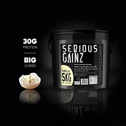 The Bulk Protein Company, SERIOUS GAINZ - Whey Protein Powder - Weight Gain, Mass Gainer The Bulk Protein Company Au supplements