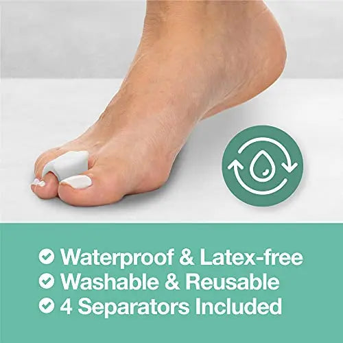ZenToes Gel Toe Separators for Overlapping Toes, Bunions, Big Toe Alignm ZenToes Au supplements