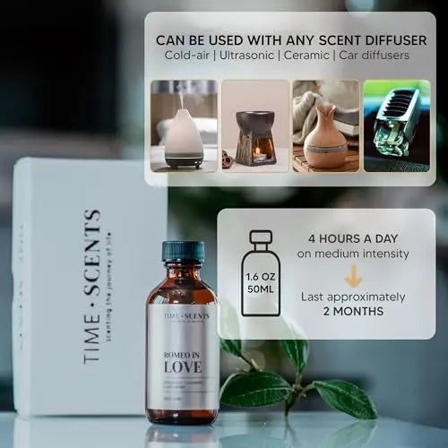 Essential Oil Blend Diffuser Oil - Romeo in Love Hotel Inspired Home Fragrance Oil for Diffuser Time Scents Au supplements