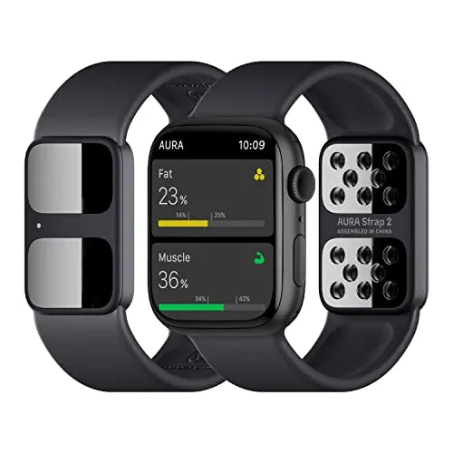 AURA Strap 2 Compatible w Apple Watch – for Body Fat, BMI & Weight Loss - Body Composion AURA Strap Au supplements