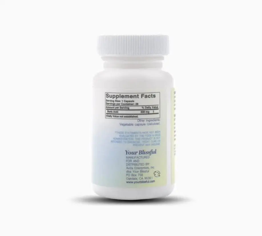V Blissful - Boric Acid Suppositories Helps with Yeast Infections - Effective Feminine Care with Boric Acid, Perfect V Blissful Au supplements