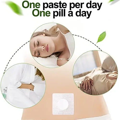 Wormwood Belly Patch,30Pcs Mugwort Abdomen Navel Patch and 30Pcs Moxibustion Patch BEANGG Au supplements