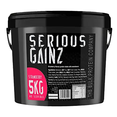The Bulk Protein Company, SERIOUS GAINZ - Whey Protein Powder - Weight Gain, Mass Gainer The Bulk Protein Company Au supplements