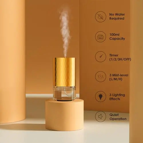 Airversa Waterless Diffuser for Essential Oil 100ml Capacity Battery Operated Aromatherapy Airversa Au supplements