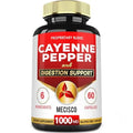 Mecisco 6in1 Cayenne Pepper Capsules Organic with Ginger Root, Beet Root, and Black Pepper Mecisco Au supplements