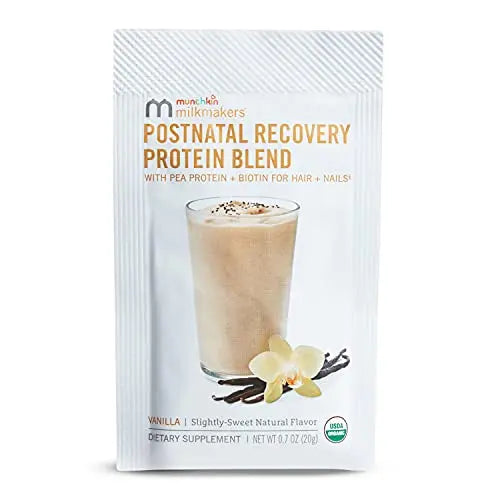 Munchkin Milkmakers Postnatal Recovery Protein Powder with Pea Protein, Lactation Munchkin Au supplements