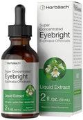 Eyebright Herb Supplement | 2 fl oz | Alcohol Free Drops | Super Concentrated Liquid Horbäach Au supplements