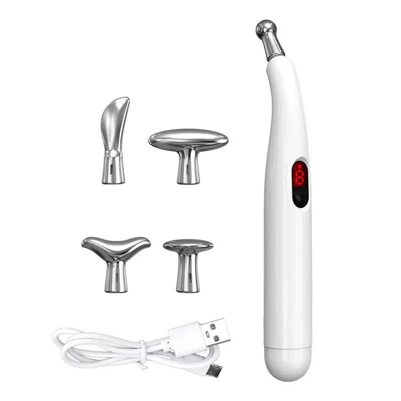 koouood Acupuncture Pen, 5-in-1 Pulse Massage Pen, USB Rechargeable Electronic Acupuncture Pen koouood Au supplements