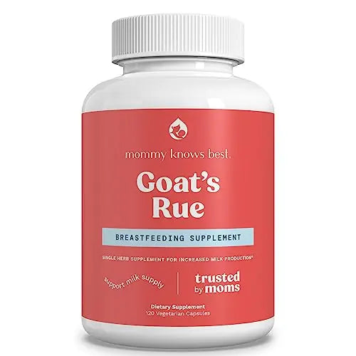 Goat's Rue Lactation Supplement For Increased Breast Milk, Lactation Supplement Mommy Knows Best Au supplements