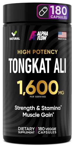 Tongkat Ali Supplement 1600MG - Longjack Tongkat Ali for Men - Euryco Alpha Flow Au supplements