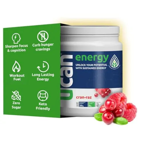 UCAN Energy Powder, Cran-Raz, Keto, Sugar-Free Pre & Post Workout for Men & Women UCAN Au supplements