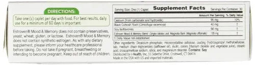 Estroven Stress Plus Mood & Memory | Menopause Relief Dietary Supplement | Safe Multi-Symptom Relief Estroven Au supplements