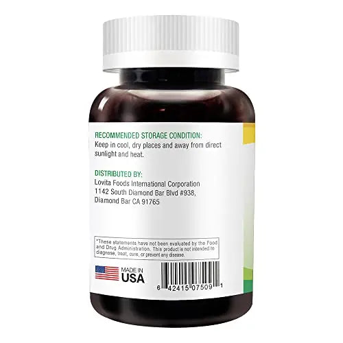 Lovita High-Potency Green Coffee Extract: 1600mg Equivalent, 50% Chlorogenic Acid Lovita Au supplements