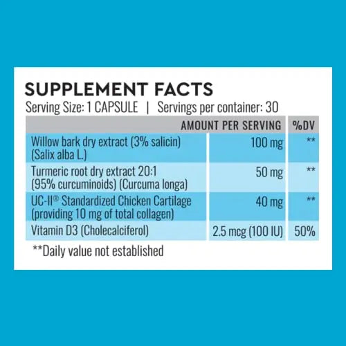 Build-Your-Joints (30 Vegetarian Capsules) - Knee Pain, Joint Pain, Pills, Treatment for Joints, Collagen GOOD ROUTINE Au supplements