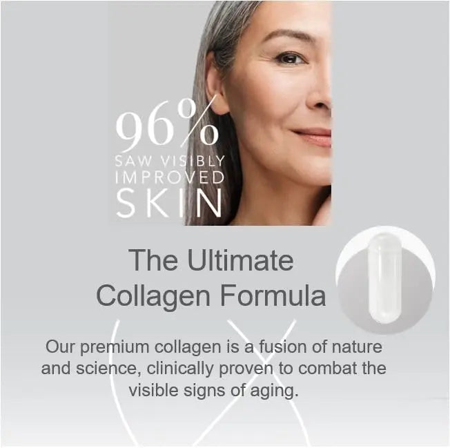 Collagen Tablets, Best Hydrolysed Protein Peptide Skin Supplement - 90 x Collagen Capsules x 800mg Purelogicol Au supplements